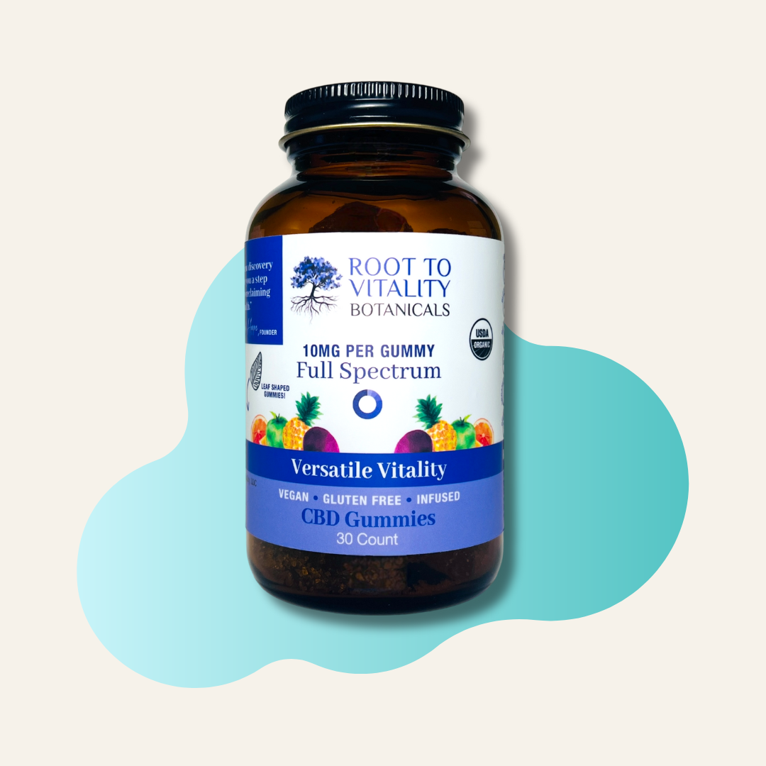 USDA Certified Organic, Vegan, Full Spectrum 10MG CBD Gummies
