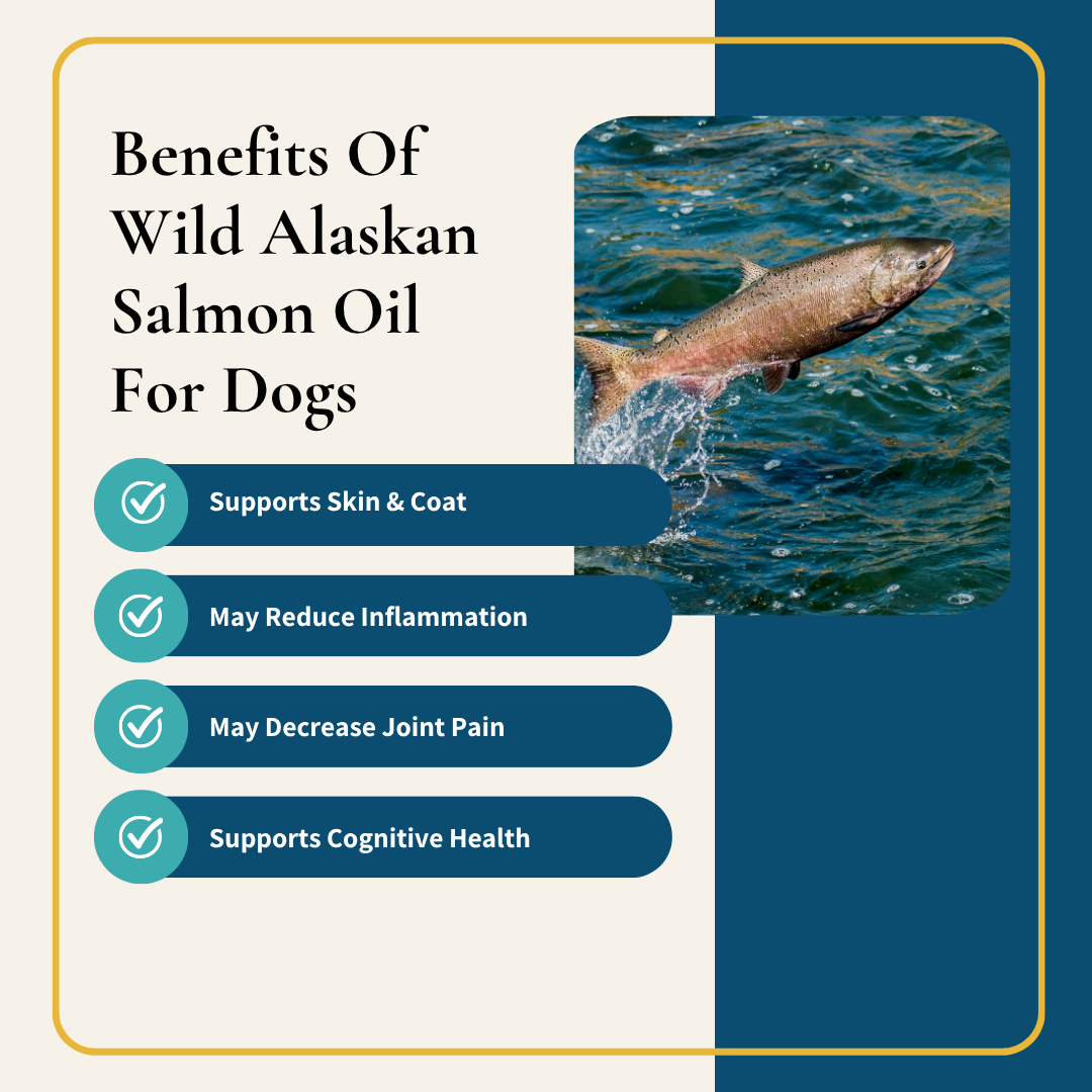 FurEver Vital Pet Tincture - Contains Wild Alaskan Salmon Oil that can support skin & coat, reduce inflammation, decrease joint pain, and support cognitive health.