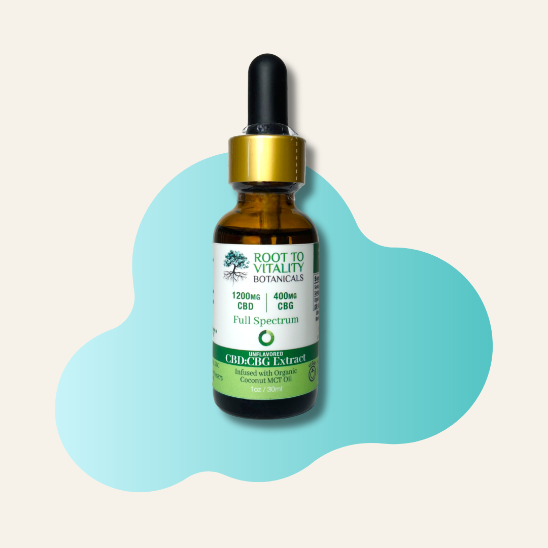 1200MG CBD | 400MG CBG Tincure