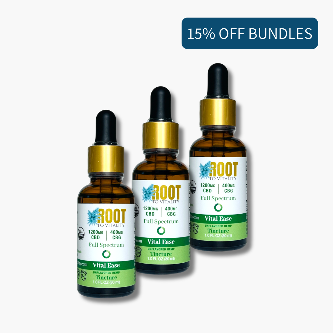 1200MG CBD | 400MG CBG Tincture - Bundle Pack