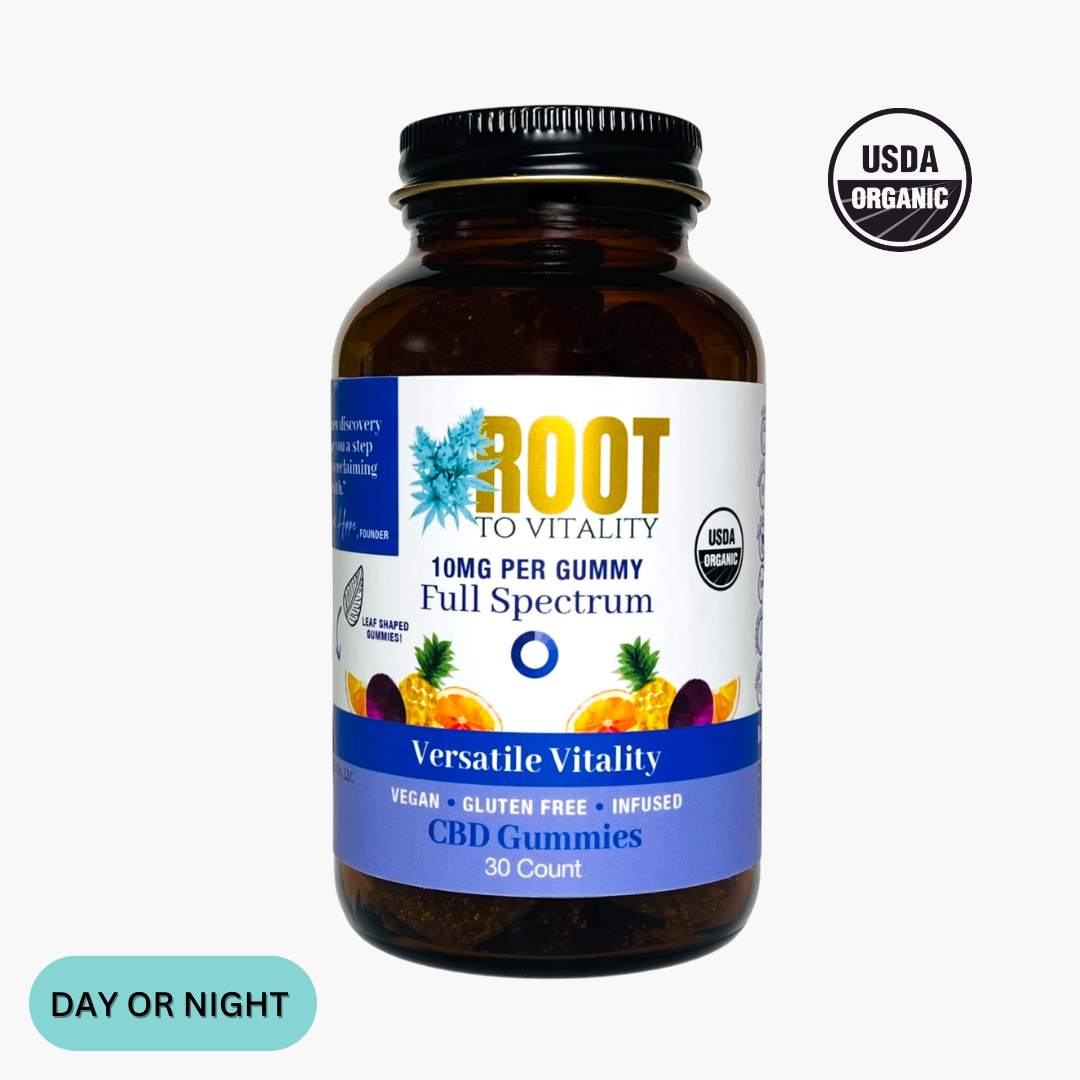 USDA Certified Organic, Vegan, Full Spectrum 10MG CBD Gummies