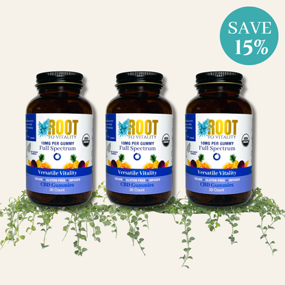 USDA Certified Organic, Vegan, Full Spectrum, Vermont Made 10MG CBD Gummies